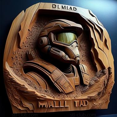 3D модель St Halo Combat Evolved Anniversary игра (STL)